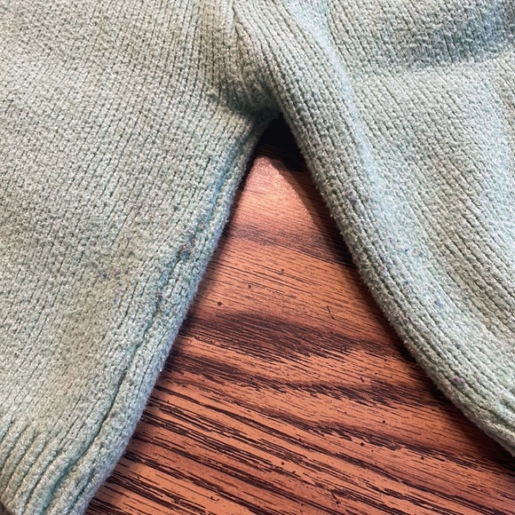 Pink diamond green knit biker shorts - Picture 7 of 7